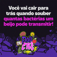 E7: Você vai cair para trás quando souber quantas bactérias um beijo pode transmitir!