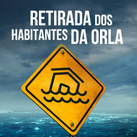 E4: Retirada dos habitantes da orla
