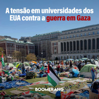T12E2: A tensão em universidades dos EUA contra a guerra em Gaza