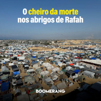 T12E9: O cheiro da morte nos abrigos de Rafah