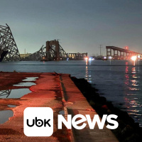 MUNDO - Equipes de resgate buscam sobreviventes na água após colisão de navio com ponte de Baltimore